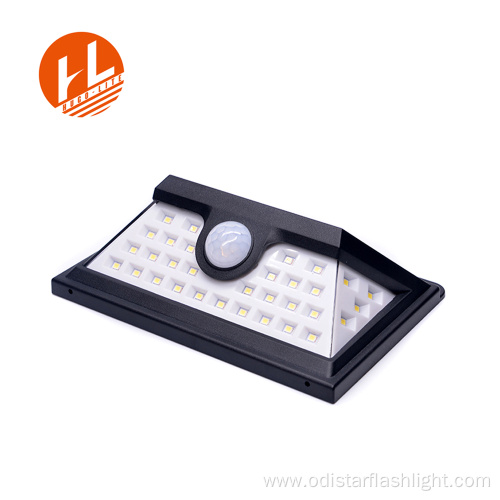 36led solar sensor outdoor waterproof garden lamp